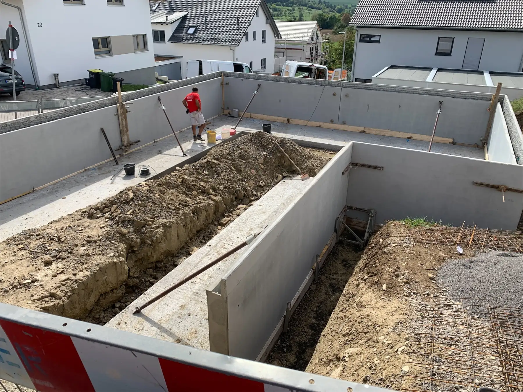 BAM Bauunternehmen Baustellenleitungssystem