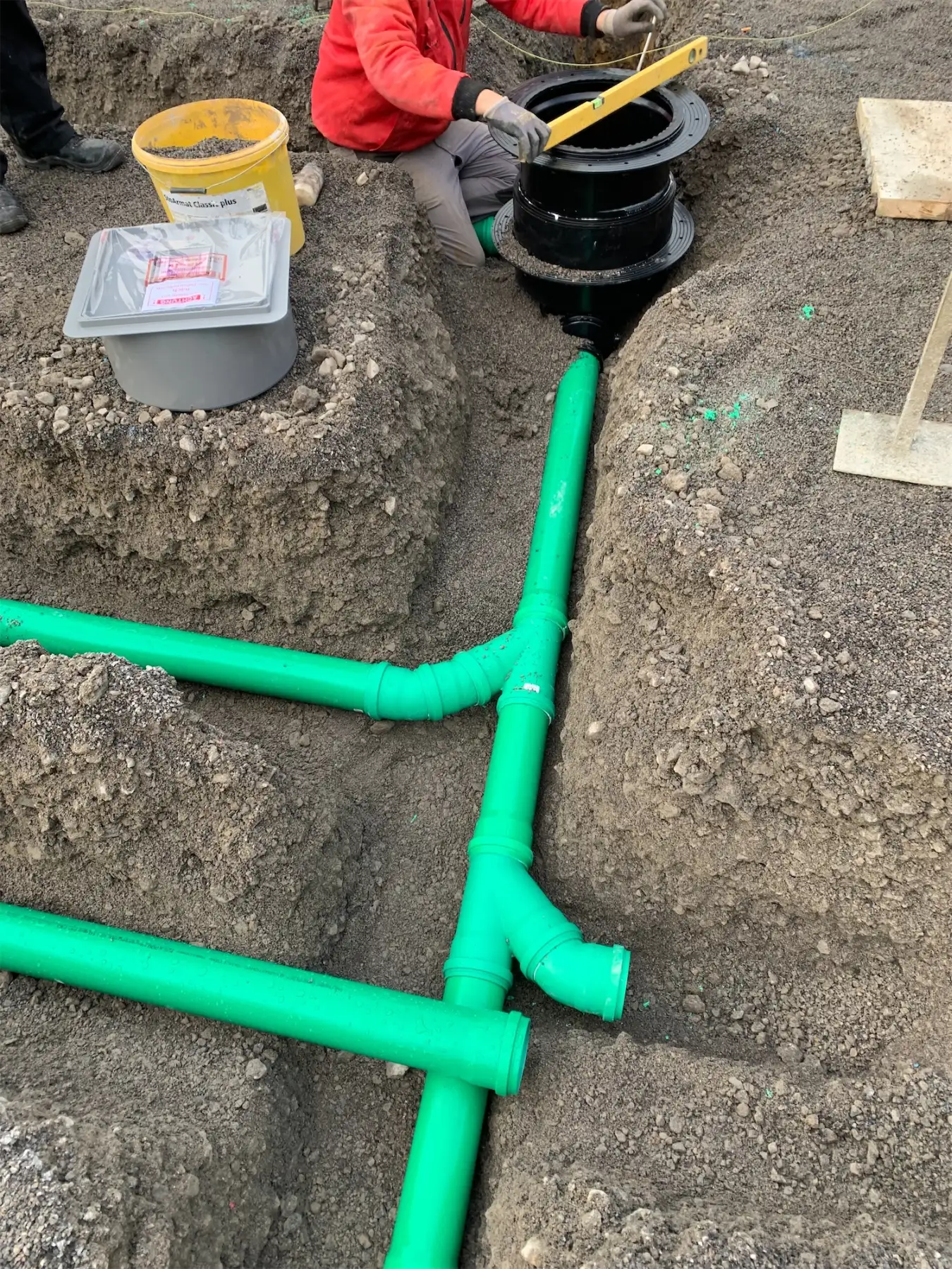 BAM Bauunternehmen Baustellenleitungssystem