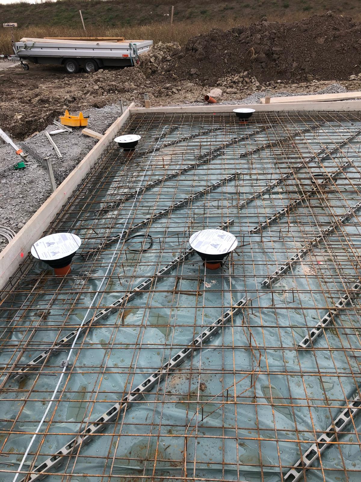 Baustelle des BAM Bauunternehmens
